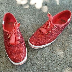 Kate Spade Glittered Keds